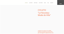 Desktop Screenshot of cycletic.fr